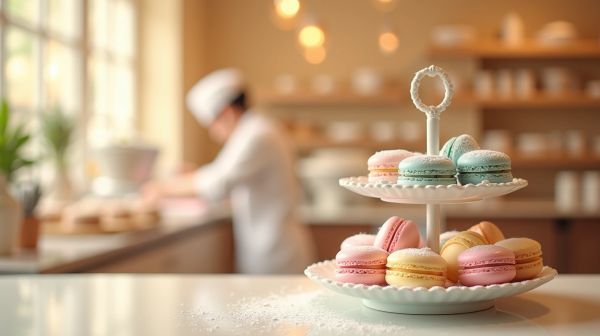 Cessez de galérer en décorant vos gâteaux avec un plateau tournant