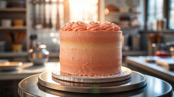 Découvrez comment le plateau tournant transforme vos gâteaux