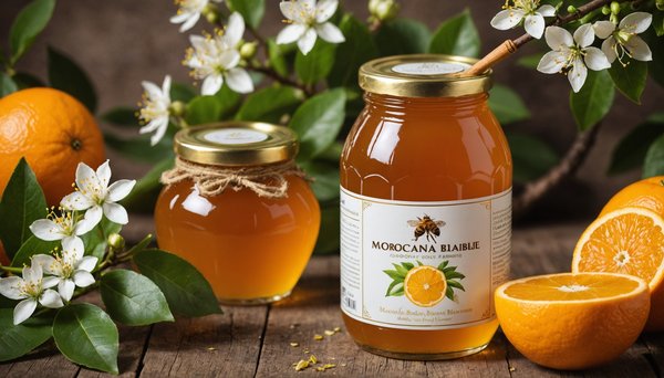 Miel d'oranger du maroc : un trésor de douceur et bienfaits