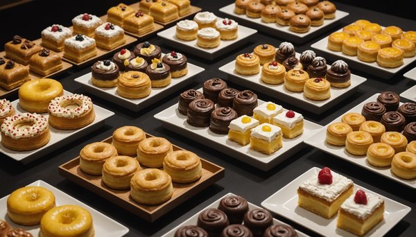 Vitrine dessert viennoiserie : alliez originalité et fraîcheur